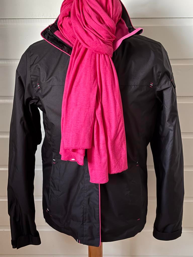 Wedze Ski Jas / Winterjas met Sjaal - 2XS, Kinderen en Baby's, Ophalen of Verzenden, Nieuw, Jongen of Meisje, Jas