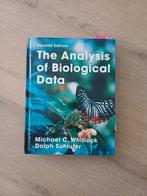 The Analysis of Biological Data (Whitlock, Schluter), Gelezen, Ophalen of Verzenden, WO, Michael C. Whitlock, Dolph Schluter