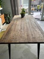 Stoere Loods 5 eettafel 180X90, Ophalen, Gebruikt, Eikenhout, 50 tot 100 cm