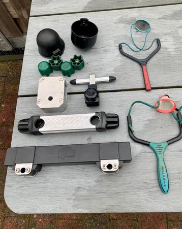 Diverse accessoires en onderdelen o.a Rive, Preston, Drennan beschikbaar voor biedingen