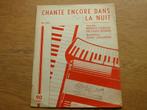 CHANTE ENCORE DANS LA NUIT -BEW.H.LANGERAK NO.102, Muziek en Instrumenten, Bladmuziek, Ophalen of Verzenden, Gebruikt, Accordeon