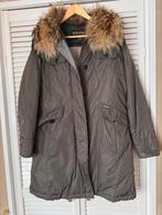 Woolrich Jas XL met bontkraag, Kleding | Dames, Ophalen of Verzenden, Zo goed als nieuw, Maat 46/48 (XL) of groter, Grijs