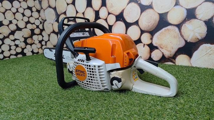 ZEER NETTE Stihl MS 271 Professionele Benzine Kettingzaag, Tuin en Terras, Hand-tuingereedschap, Zo goed als nieuw, Overige soorten