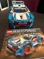 Lego 42077 blauwe rally wagen, Ophalen of Verzenden, Zo goed als nieuw, Complete set, Lego