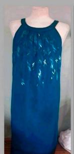 Steps blauw feestelijk jurk, Maat 38/40 (M), Blauw, Ophalen of Verzenden, Zo goed als nieuw