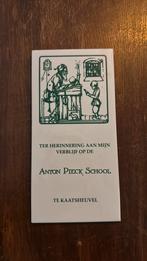 Anton piek herinnering tegel, Ophalen, Zo goed als nieuw