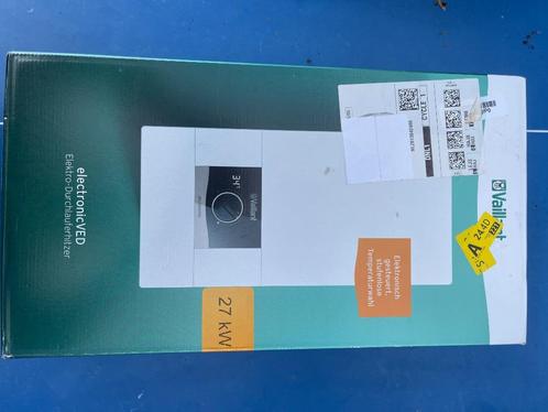 Vaillant electronic VED E 27 doorstroomverwarmer – NIEUW, Doe-het-zelf en Verbouw, Geisers en Boilers, Nieuw, Geiser, Minder dan 20 liter