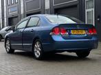 Honda Civic 1.3 Vtec Hybrid 4DR C-tr. 2008 Blauw, Auto's, Honda, 65 €/maand, Beige, Blauw, Origineel Nederlands