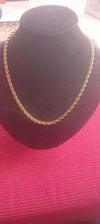 Monet Vergulde ketting collier, Ophalen of Verzenden, Nieuw, Goud, Goud