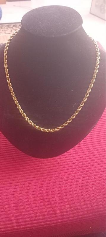 Monet Vergulde ketting collier beschikbaar voor biedingen