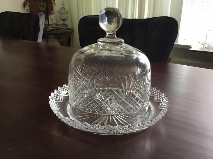 Antieke Kristallen stolp, Huis en Inrichting, Woonaccessoires | Stolpen, Zo goed als nieuw, Ophalen of Verzenden