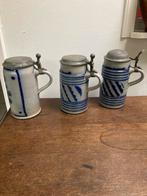 3 bintage bierpullen, Ophalen of Verzenden, Gebruikt, Pul(len), Overige merken