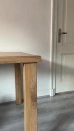 Houten tafel, Ophalen, 100 tot 150 cm, Eikenhout, 50 tot 100 cm
