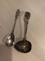 Gero Theezeef met bijpassend lepeltje verzilverd, Antiek en Kunst, Ophalen of Verzenden