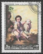 Yemen-Koninkrijk 1968 - Stampworld 594 - Kunst (ST), Verzenden, Gestempeld, Midden-Oosten