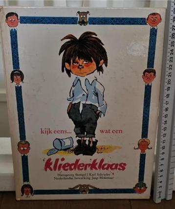 Kliederklaas- vintage kinderboek 1972- K. Schrader- Verzend  beschikbaar voor biedingen