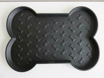Loving Pets Bella Bowl mat anti-knoei Placemat Zwart Smal beschikbaar voor biedingen