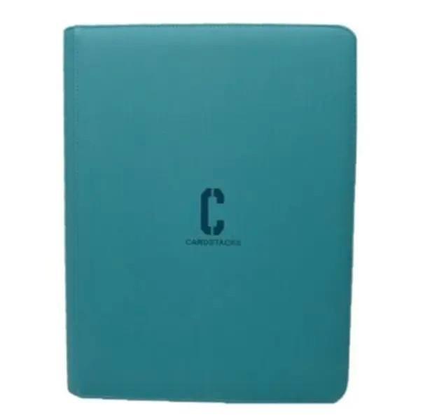 CardStacks 9-Pocket Toploader Binder Teal , Hobby en Vrije tijd, Verzamelkaartspellen | Pokémon, Nieuw, Ophalen of Verzenden