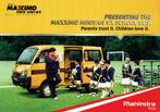 Folder Mahindra Maxximo Minivan VX School Bus (ca.2013), Verzenden, Gelezen, Overige merken