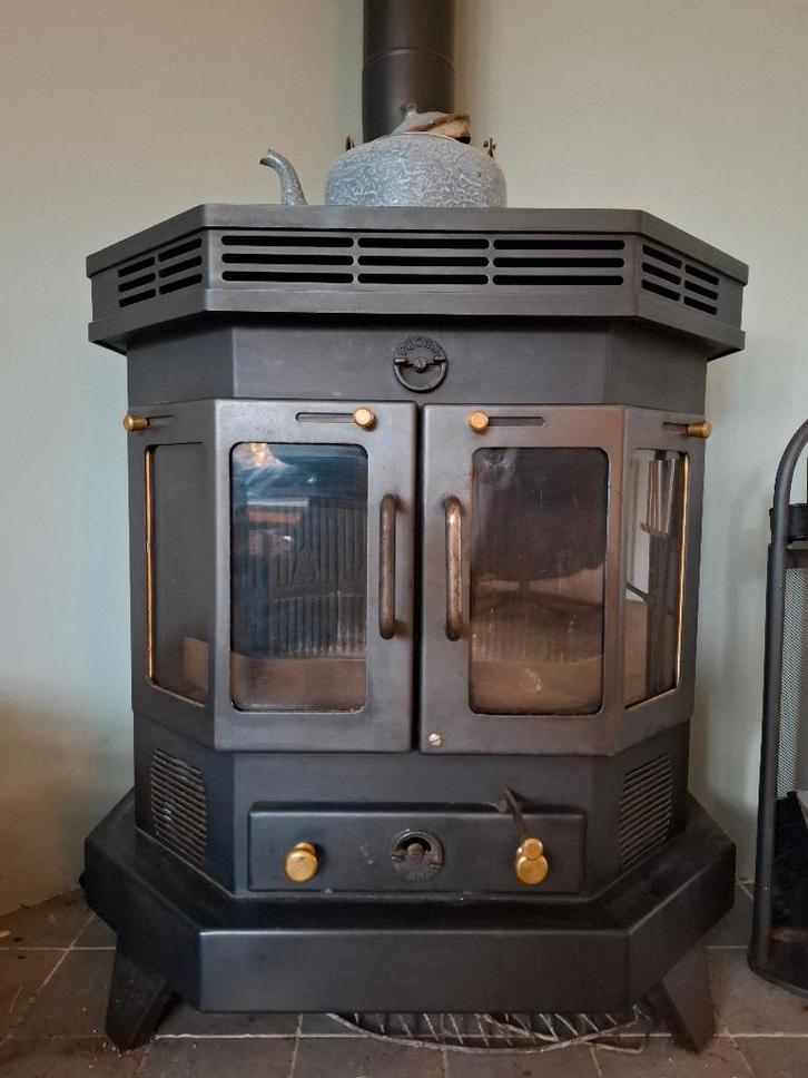 barbas houtkachel, Huis en Inrichting, Kachels, Gebruikt, Vrijstaand, Houtkachel, Hout, Ophalen