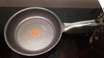 Tefal titanium pro 24 cm koekenpan, Huis en Inrichting, Keuken | Potten en Pannen, Overige materialen, Gebruikt, Ophalen of Verzenden