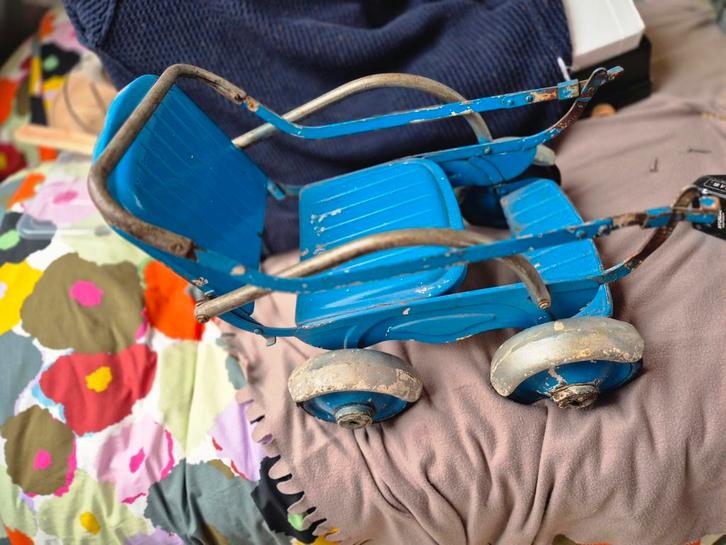 Antieke Franse wandelwagen, Antiek en Kunst, Kunst | Overige Kunst, Ophalen