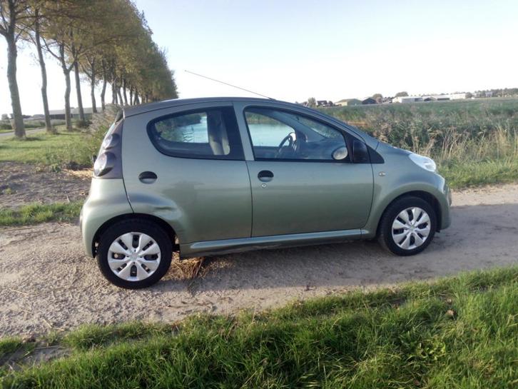 Citroën C1 1.0 5-DRS 2010 Groen, Auto's, Citroën, Particulier, C1, Metallic lak, Benzine, A, Hatchback, Handgeschakeld, Geïmporteerd