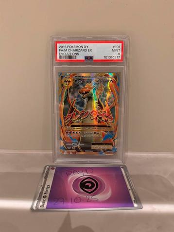 PSA 9 M Charizard EX - Evolutions beschikbaar voor biedingen