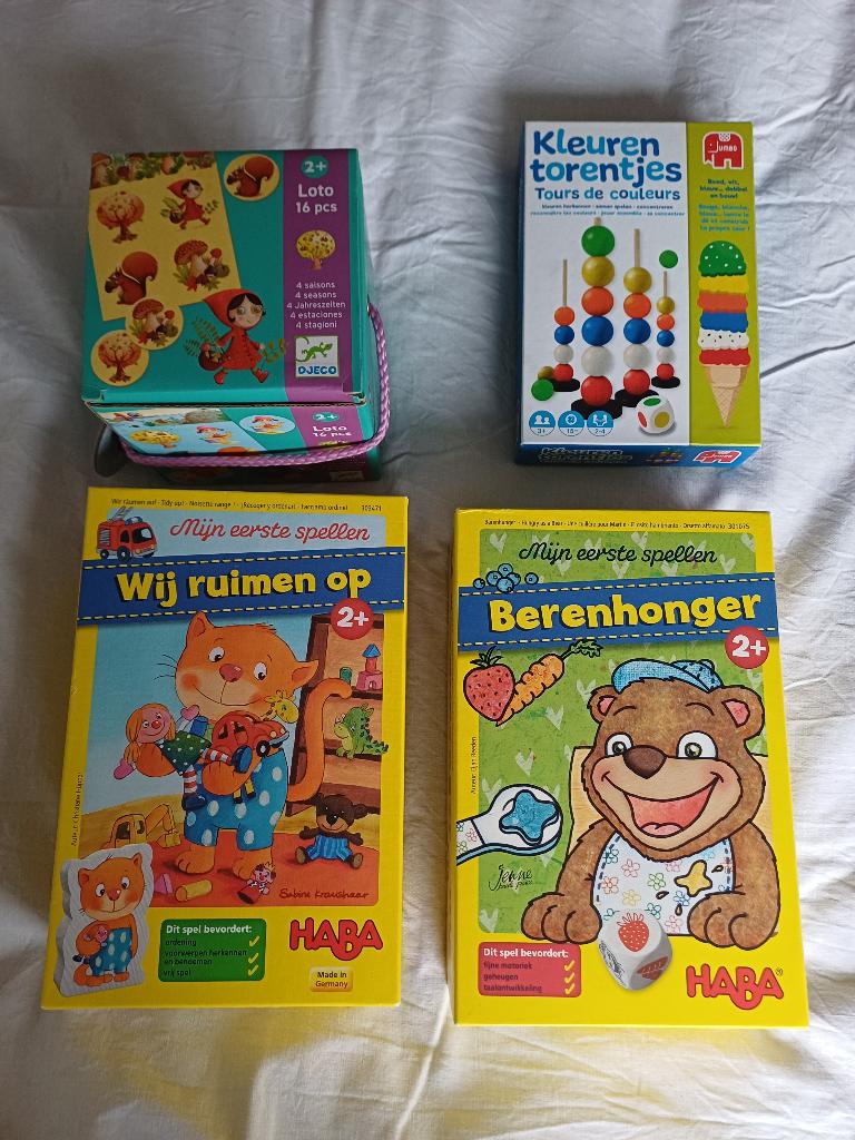 Spellen Haba vanaf 2+, Ophalen of Verzenden, Gebruikt, Bouwen