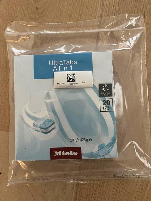 Miele all in One Ultra Tabs 20 stuks, Witgoed en Apparatuur, Onderdelen en Toebehoren, Nieuw, Ophalen of Verzenden