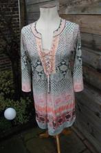 Jurk grijs/ oranje Hale Bob mt S Vaste prijs, Kleding | Dames, Jurken, Ophalen of Verzenden, Zo goed als nieuw, Maat 36 (S), Grijs