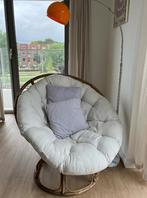 Stoel | Ei-Stoel | Casa Home | Inclusief kussens, Huis en Inrichting, Woonaccessoires | Kussens, Ophalen, Gebruikt, Wit