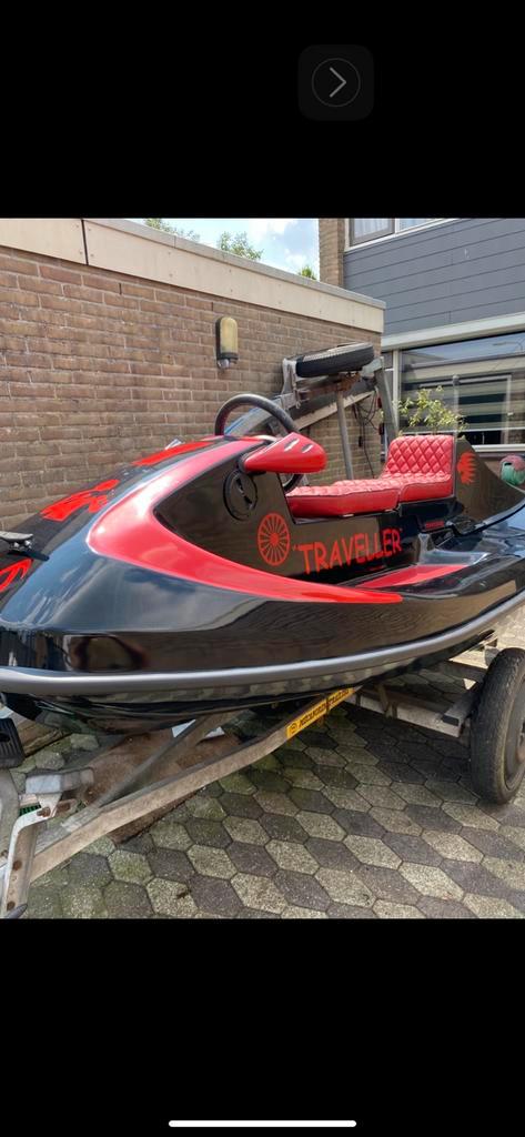 Buitenboordmotor Waterscooter  met 8 pk hidea, Honda 5 pk, Watersport en Boten, Jetski's en Waterscooters, Gebruikt, Minder dan 70 pk