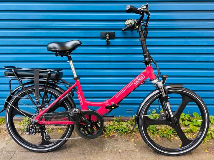 Z.G.A.N Lacros S400XL Elektrische Vouwfiets 24 inch, Fietsen en Brommers, Fietsen | Vouwfietsen, Zo goed als nieuw, 20 inch of meer