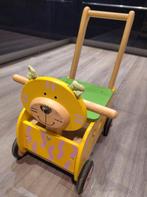 I'm toy loopwagen tijger, Ophalen, Gebruikt