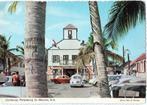 St. Maarten Ned. Antillen - Curthouse Philipsburg / VW Auto, Verzamelen, Ansichtkaarten | Buitenland, Gelopen, 1960 tot 1980, Buiten Europa