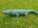 tuinbeeld van een krokodil , beton, Verzamelen, Ophalen of Verzenden, Nieuw, Dier