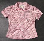 Soho dames blouse rood wit satijn maat 40 / 42, Maat 38/40 (M), Soho, Ophalen of Verzenden, Zo goed als nieuw