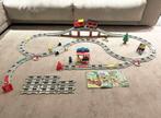 Duplo Elektrische Trein met Grote Brug en veel rails, Ophalen of Verzenden, Gebruikt, Complete set, Duplo
