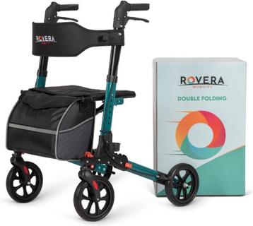 Rollator Lichtgewicht 3 X opvouwbaar - Retour als nieuw - beschikbaar voor biedingen