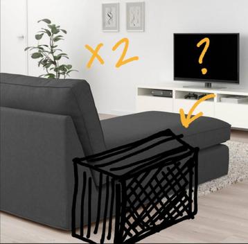 Leuningen voor IKEA KIVIK (CHAISE LONGUE) - afbeelding 1