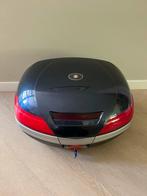 Suzuki Bandit topkoffer (48 liter, blauw) en drager, Ophalen, Gebruikt
