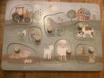 Dieren met geluid puzzel van little Dutch, Ophalen of Verzenden, Minder dan 10 stukjes, Zo goed als nieuw, 6 maanden tot 2 jaar