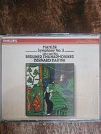 Mahler Symfonie Nr. 3 - Haitink, Berliner Phil., Ophalen of Verzenden, Romantiek, Zo goed als nieuw, Orkest of Ballet