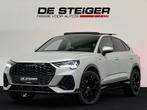 Audi Q3 Sportback 45 TFSI e 3 x S-line Pano Camera CarPlay S, Gebruikt, Zwart, Met garantie (alle), Hybride Elektrisch/Benzine