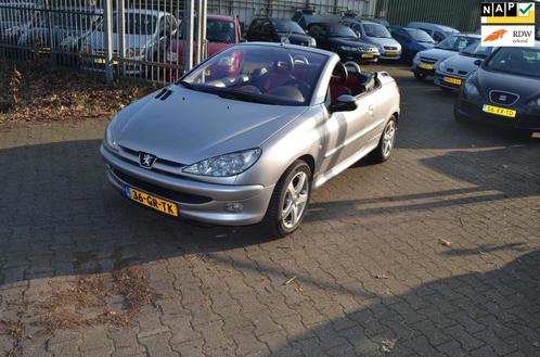 Peugeot 206 CC 1.6-16V nieuwe apk, Auto's, Peugeot, Bedrijf, Te koop, Airbags, Centrale vergrendeling, Elektrische buitenspiegels