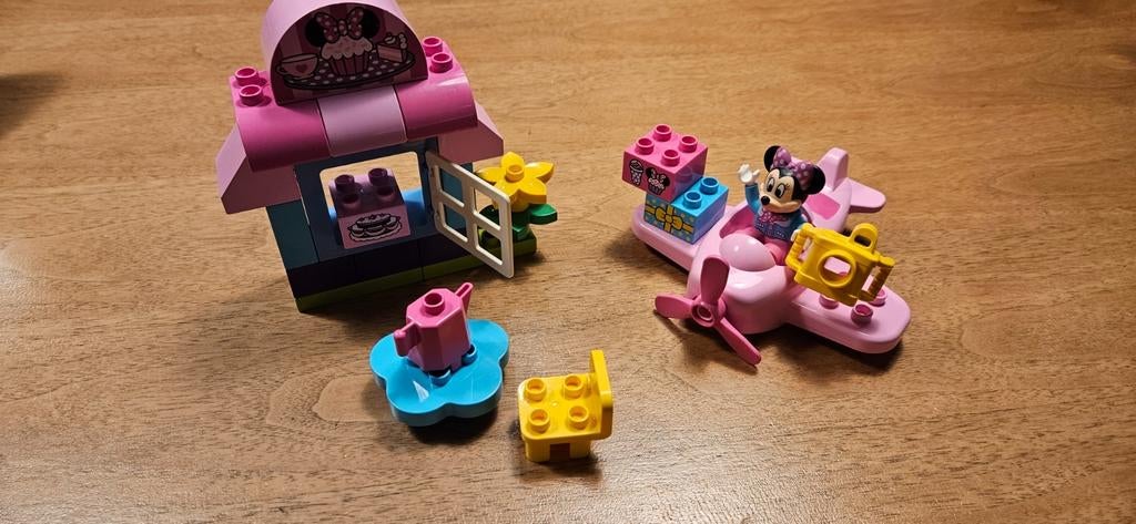 Duplo Minnie Mouse Set, Ophalen, Gebruikt, Complete set, Duplo