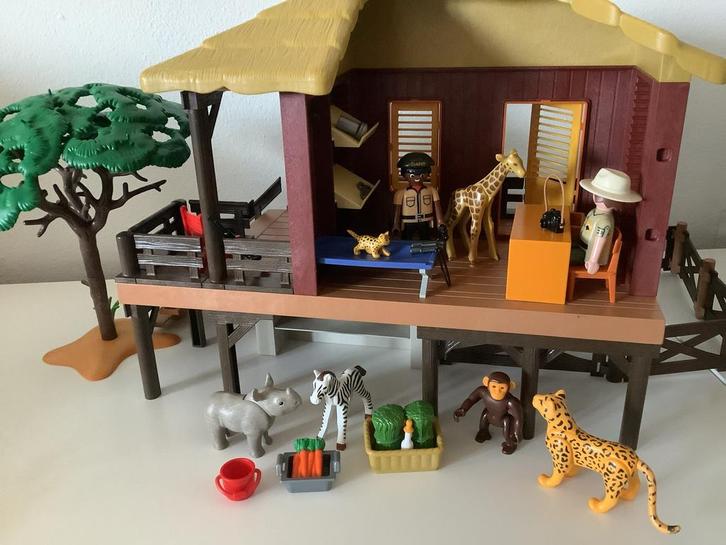 Playmobil Safari Set met Ranger & Dieren, Kinderen en Baby's, Speelgoed | Playmobil, Zo goed als nieuw, Complete set, Ophalen of Verzenden