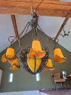 Franse Art deco luchter, Ophalen