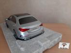 Mercedes Benz C-klasse (W206) Hightech-Silver NZG 1:18, Hobby en Vrije tijd, Modelauto's | 1:18, Overige merken, Auto, Nieuw, Ophalen of Verzenden